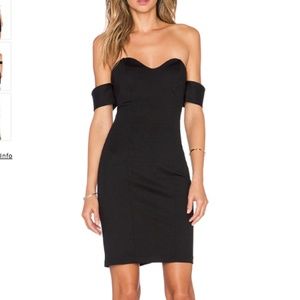 Off the shoulder LBD